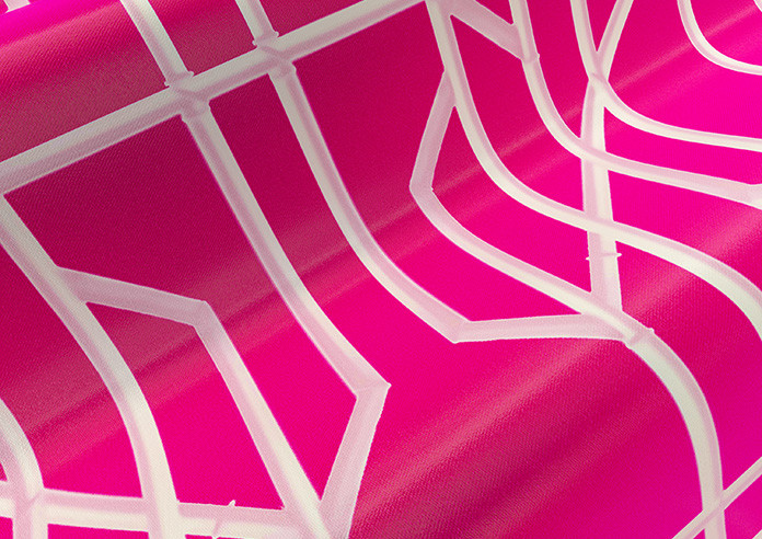 Bamboo Brights, Cerise - Made To Measure Curtains - Image 4